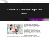 curasecur.de Webseite Vorschau