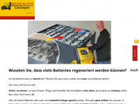 hedemann-batterieservice.de Webseite Vorschau