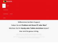 bern-support.ch Webseite Vorschau
