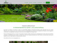 thiele-gartenbau.de Webseite Vorschau