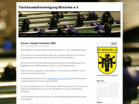 tischfussballvereinigung.wordpress.com Webseite Vorschau