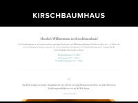 kirschbaumhaus.at Webseite Vorschau