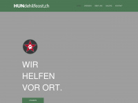 hundehilfeost.ch Webseite Vorschau