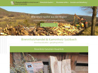 brennholzhandel-hasenstab.de Webseite Vorschau