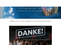 hoyerswerdaer-platte.de Webseite Vorschau