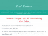 paulkreiner.wordpress.com Webseite Vorschau