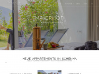 maierhof-schenna.it Webseite Vorschau