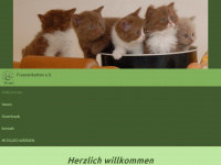 freesenkatten.eu Webseite Vorschau