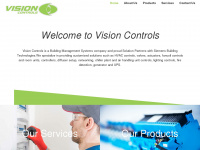 visioncontrols.co.za Webseite Vorschau