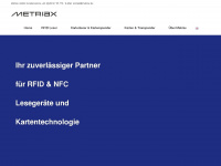 metriax.de Webseite Vorschau