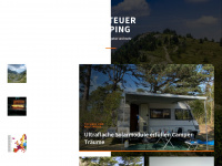 campingadventure.de Webseite Vorschau