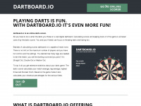 dartboard.io Webseite Vorschau