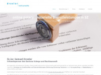 online-notary.ch Webseite Vorschau
