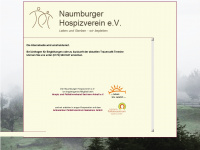 naumburger-hospizverein.de Webseite Vorschau