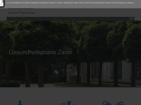 gesundheitspraxis-zanin.de Webseite Vorschau