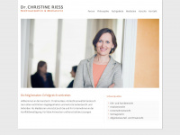 riess-anwalt.at Webseite Vorschau