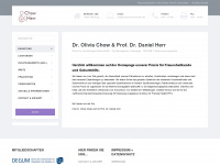 frauenarzt-chow-herr.de Webseite Vorschau