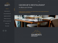 georgies-restaurant.de Webseite Vorschau