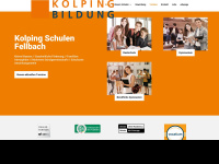 kolping-schulen-fellbach.de Webseite Vorschau