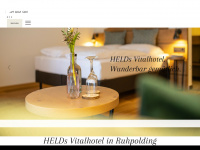 helds-vitalhotel.de Webseite Vorschau