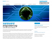 safeware-engineering.org Webseite Vorschau