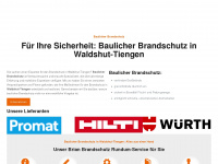 brian-brandschutz.de Webseite Vorschau