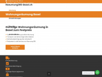 raeumung365-basel.ch Webseite Vorschau