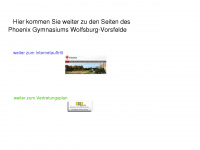 phoenixgymnasium.de Webseite Vorschau