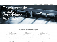 schumacherdruck.ch Webseite Vorschau