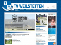 tv-weilstetten.de Webseite Vorschau