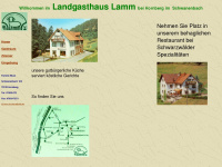 lamm-hornberg.de Webseite Vorschau