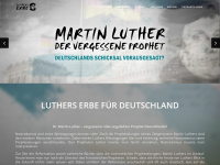 luthers-erbe.info Webseite Vorschau