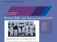 maleregli.ch Webseite Vorschau