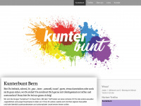 kunterbunt-bern.ch Webseite Vorschau