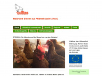 gallina-bioeier.de Webseite Vorschau
