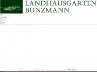 landhausgarten-bunzmann.de Webseite Vorschau