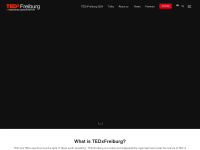 tedxfreiburg.com Webseite Vorschau