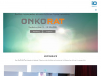 onkorat.com Webseite Vorschau
