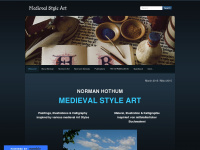 medievalstyleart.weebly.com Webseite Vorschau