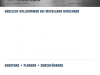 metallbau-kirschner.de