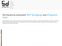 5d-interactive.ch Webseite Vorschau