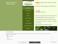 villafarbenfroh.com Webseite Vorschau