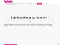 schluesseldienst--waldenbuch.de Webseite Vorschau