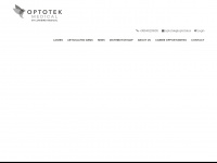 optotek-medical.com Webseite Vorschau