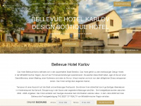 bellevuehotelbenesov.cz Webseite Vorschau