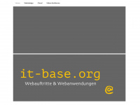 it-base.org Webseite Vorschau