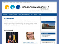 hms-dtzb.de Webseite Vorschau