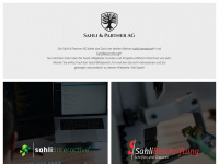 sahli.io Webseite Vorschau