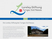 loreley-stiftung.de Webseite Vorschau