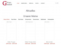 weingut-gasser.com Webseite Vorschau